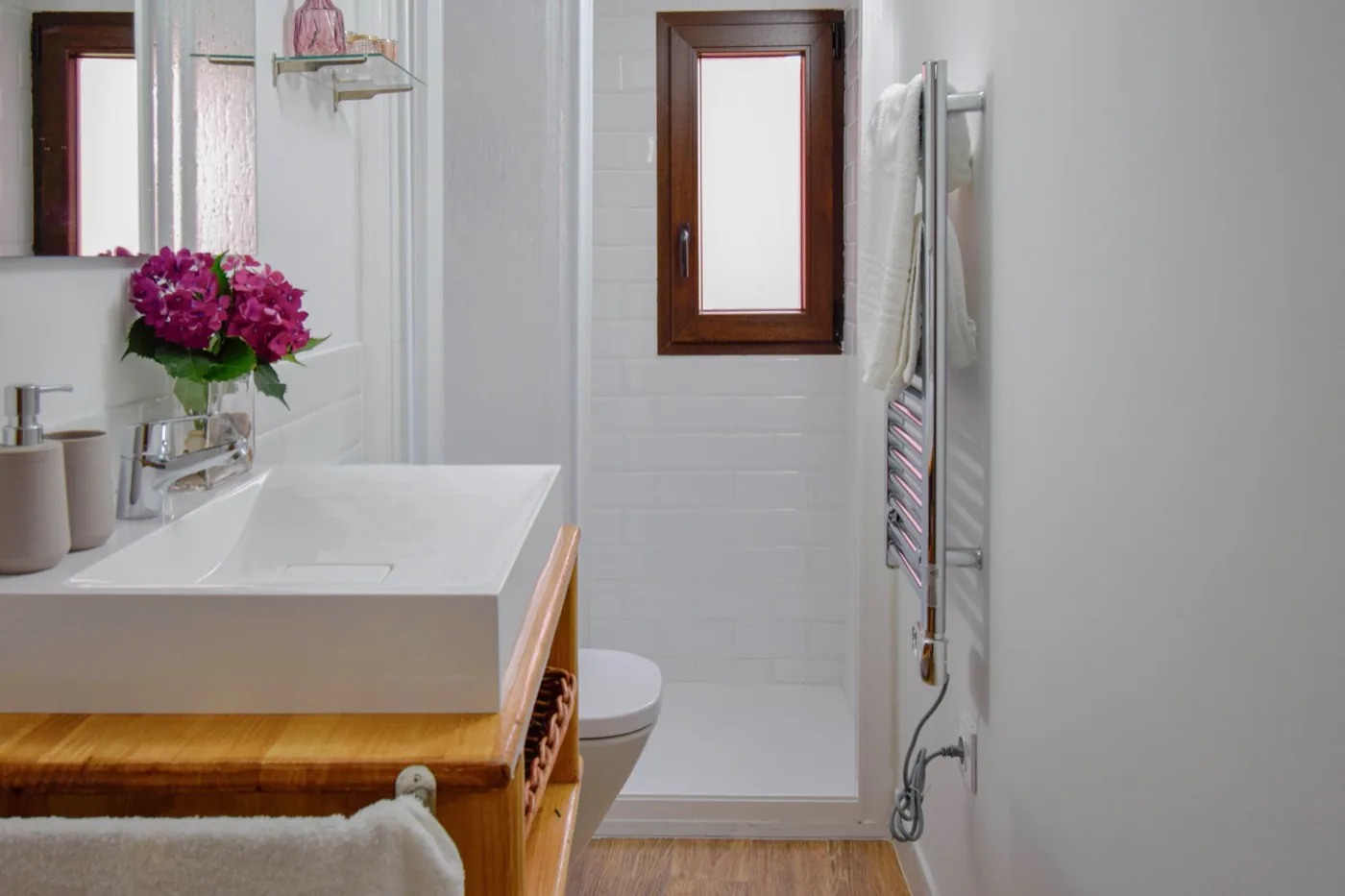 Baño de Casa Rural El Sobraíllo, Villanueva de la Vera